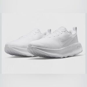 Nike All-White Athletic Sneakers